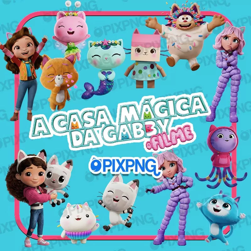 A Casa Mágica da Gabby O Filme Pixpng