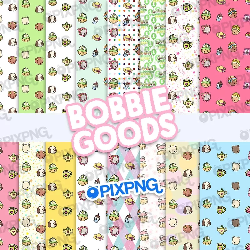 Bobbie Goods Papeis Digitais Pixpng