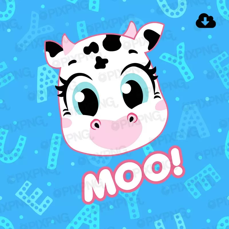 Moo Kawaii Mod2 Pixpng