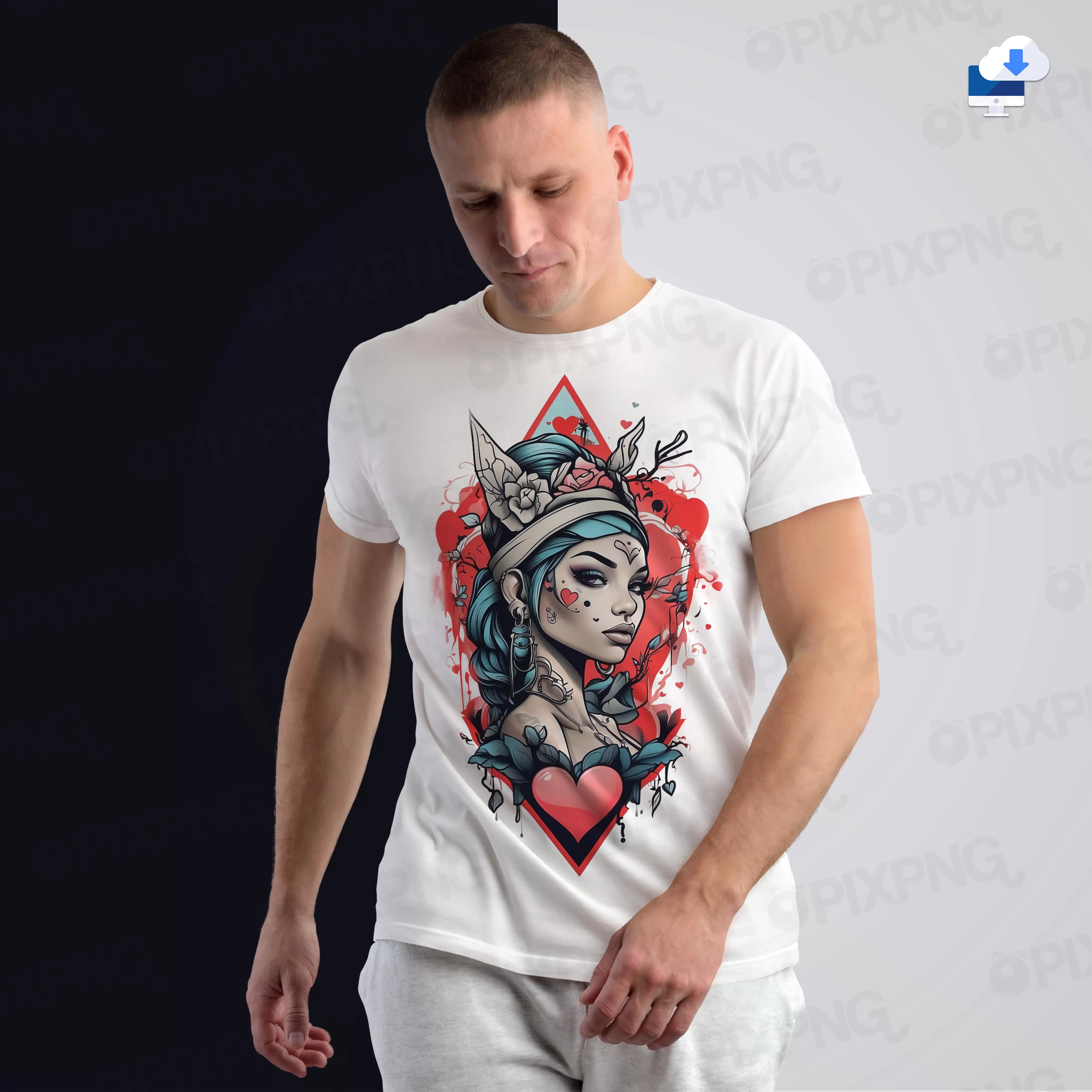 Love Girl The Shirt Png