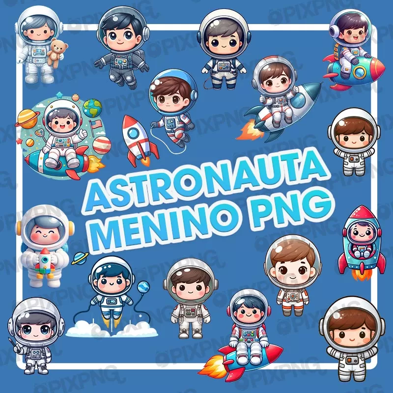 Astronauta Menino Png