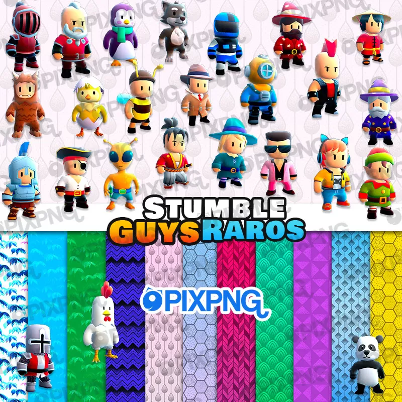 Stumble Guys Raros Clipart Png