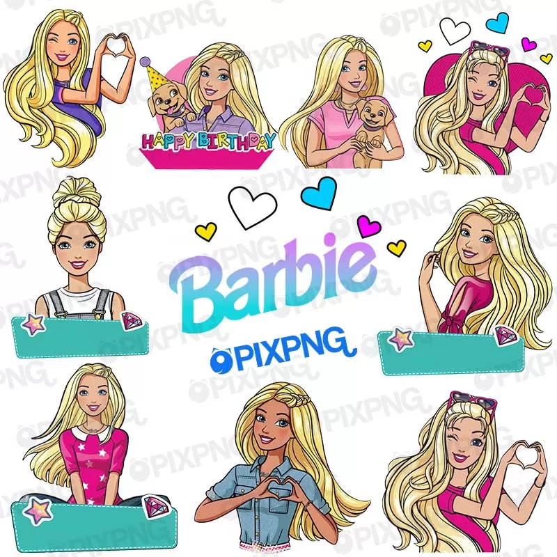 Barbie Love Pixpng