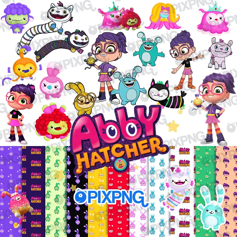 Abby Hatcher e Papeis Digitais Pixpng