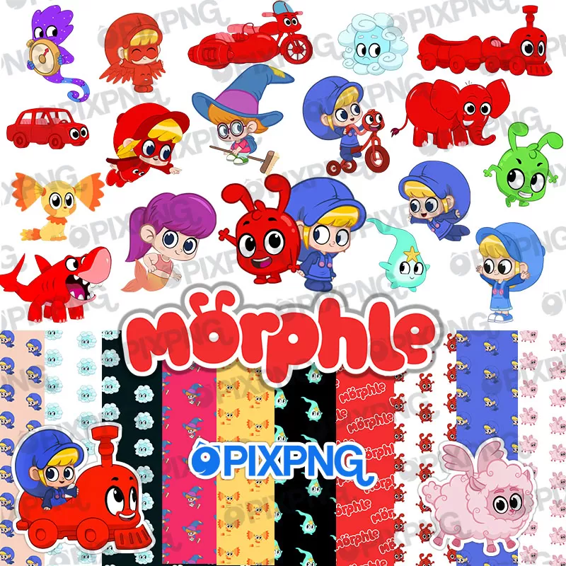 A Familia Morphle Clipart Pix Png