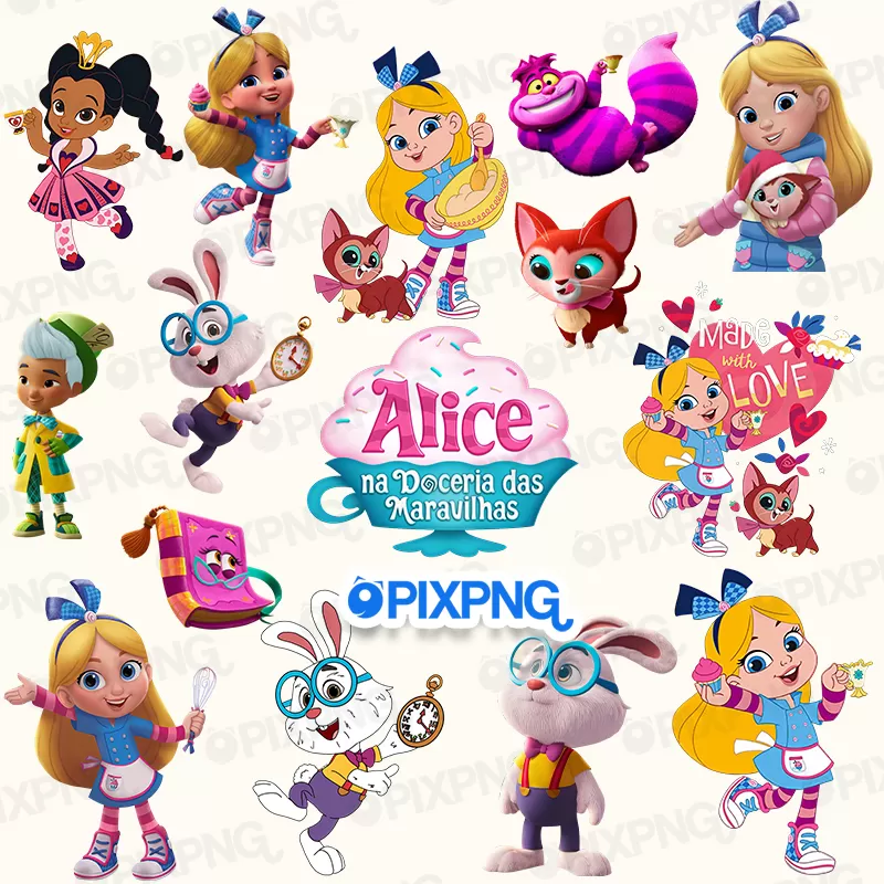 Alice na Doceria das Maravilhas Png